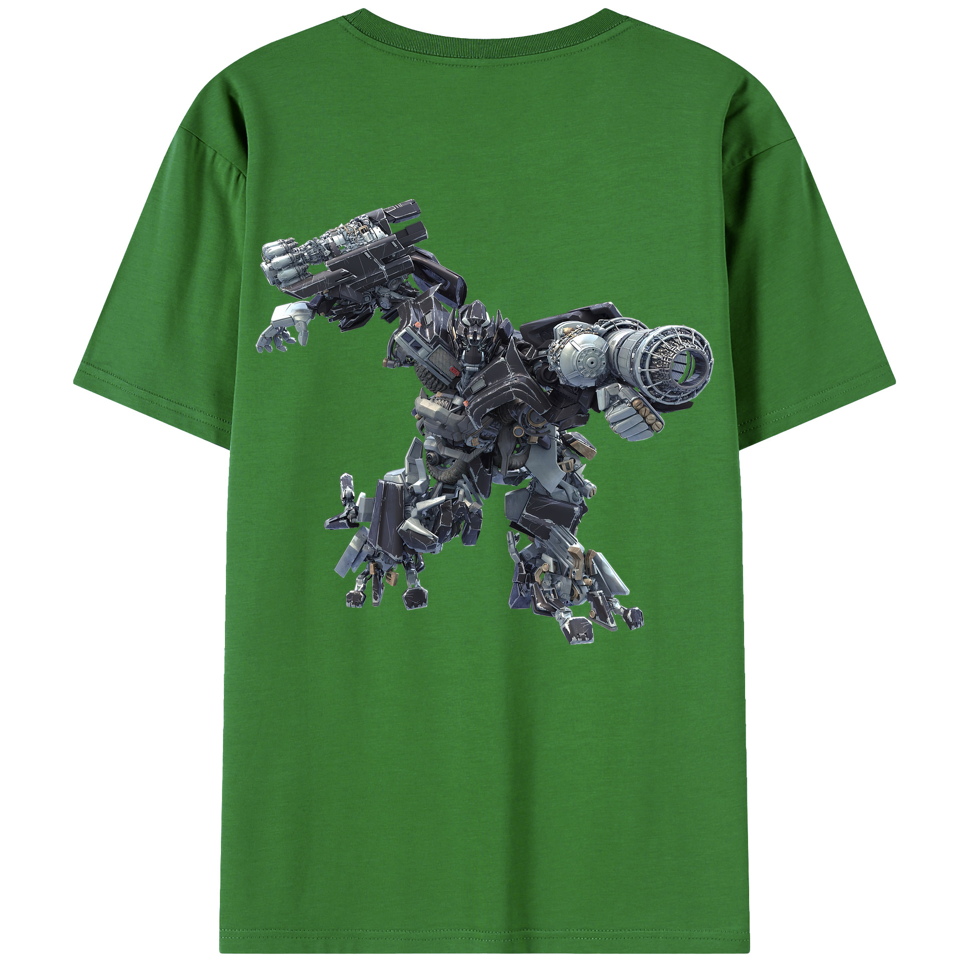 （画像用） Transformers トランスフォーマー レディース半袖Tシャツ(バックプリント)